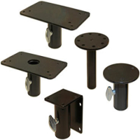 Pole Mounts, Pole Mounting Flanges